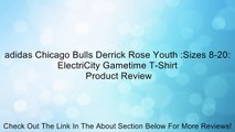 adidas Chicago Bulls Derrick Rose Youth :Sizes 8-20: ElectriCity Gametime T-Shirt Review