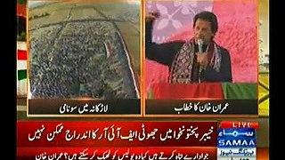Imran Khan Failed To Bring Crowd In Larkana Jalsa - Aerial View While He Address