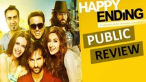 Happy Ending Public REVIEW | Saif Ali Khan | Ileana D'Cruz| Kalki Koechlin