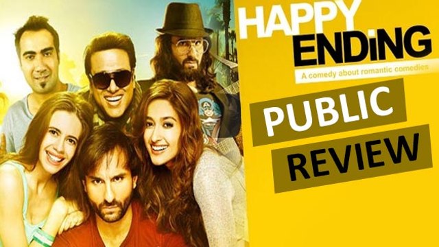 Happy Ending Public REVIEW | Saif Ali Khan | Ileana D'Cruz| Kalki Koechlin