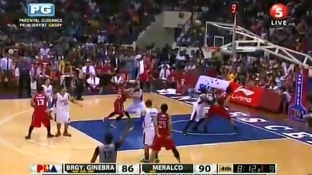 Brgy. Ginebra San Miguel VS Meralco Bolts [4th QUARTER] - November 21, 2014 GAME REPLAY