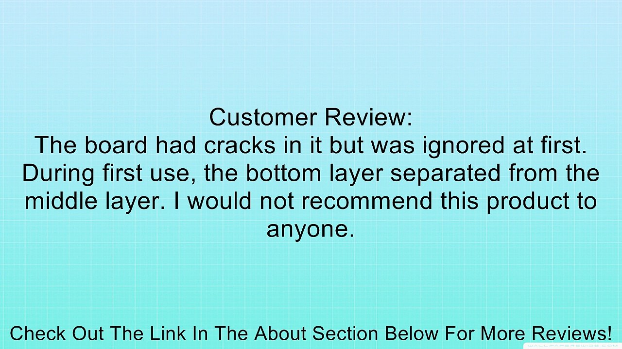NEW BLACK Dipped Blank 8.5" Skateboard Deck (101001080005) Review