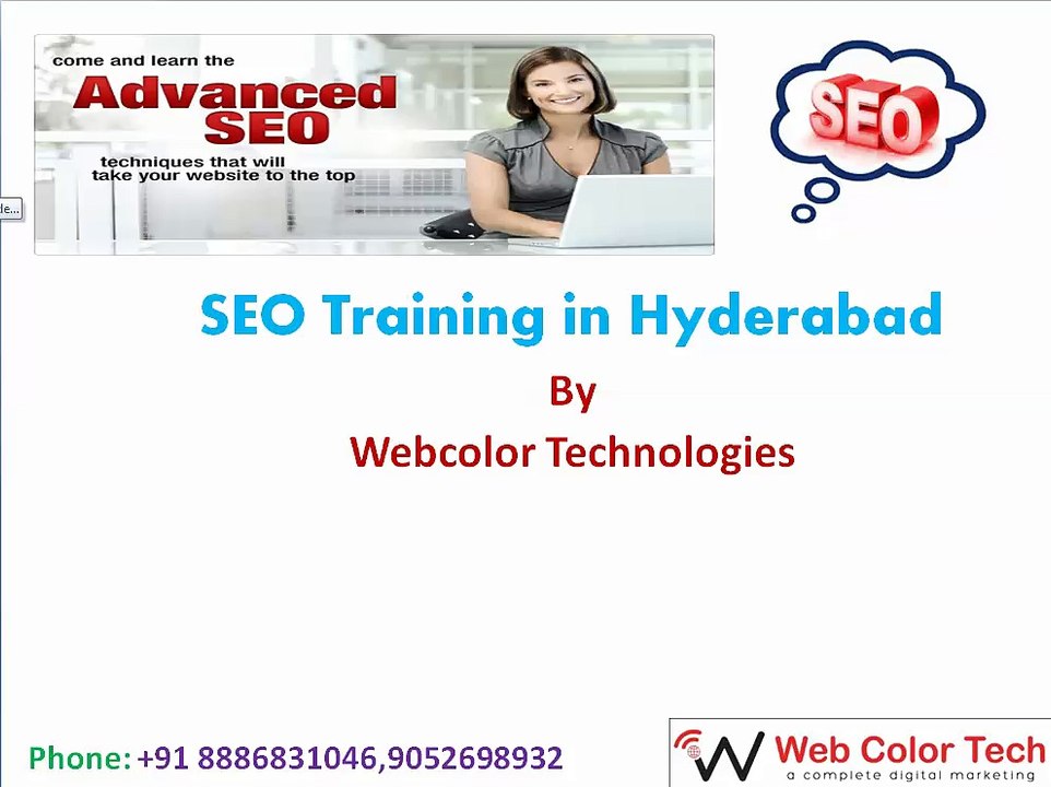 Realtime SEO Course Training in Hyderabad with Job Assistance | The Best SEO Training in Hyderabad