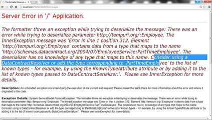 Part 8 Different ways of associating known types in wcf
