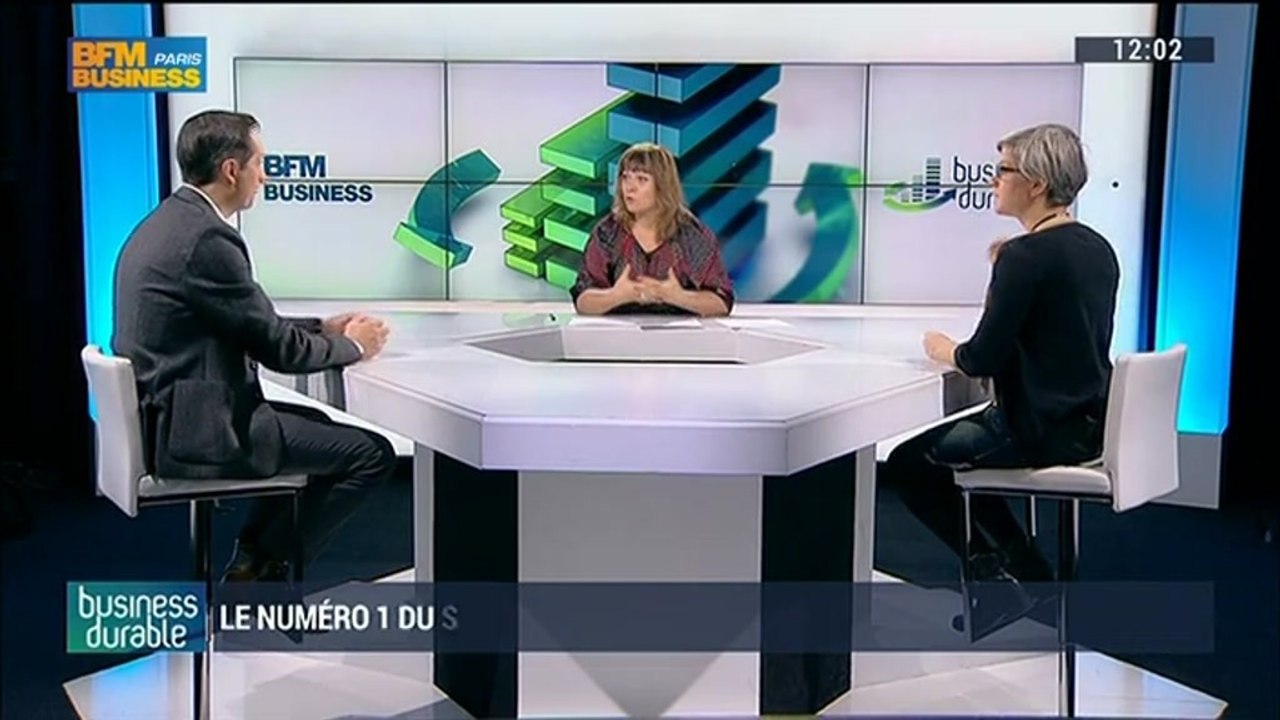 Développement durable : Lancement du stockage de l'énergie solaire par Akuo Energy et recyclage des filets de pêche par Interface : Eric Scotto et Laure Rondeau (1/4) - 16/11
