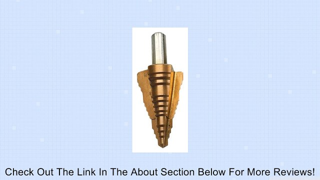L.H. Dottie RTTP6020 Step Drill Bit, 1/4-Inch to 1-1/8-Inch Base and Tip Review