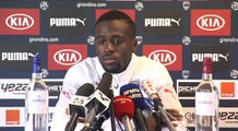 Point Presse de Maxime Poundjé avant Marseille