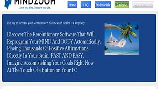 MindZoom Subliminal Software