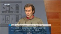 Llega a Madrid la cooperante española en Mali que podría haberse contagiado de ébola