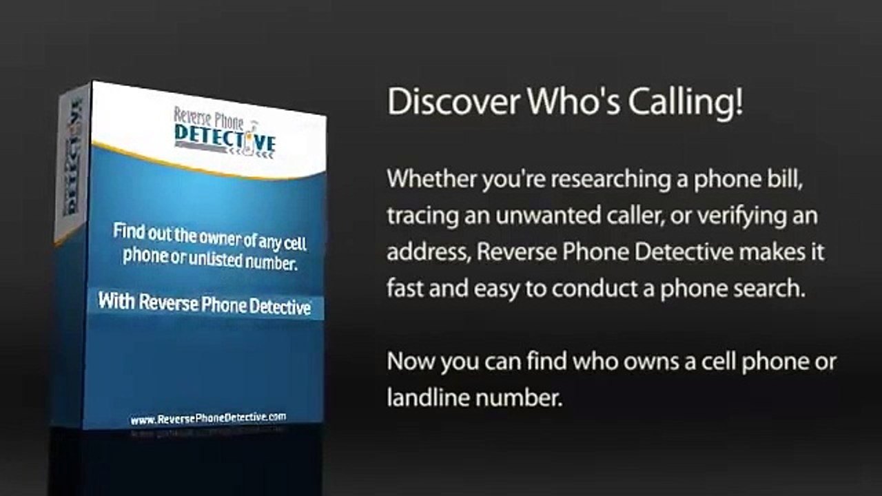 Reverse Phone Detective
