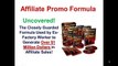 Affiliate Promo Formula - Review of Affiliate Promo Formula