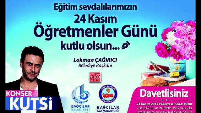 BAĞCILAR BELEDİYESİ ÖĞRETMENLER GÜNÜ PROGRAMI LED