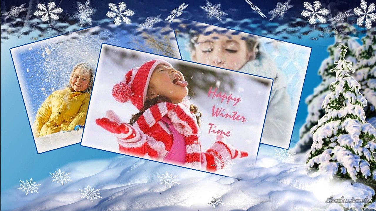 "Зимняя сказка"  "Winter's tale" The project Proshow Producer (Project and styles)