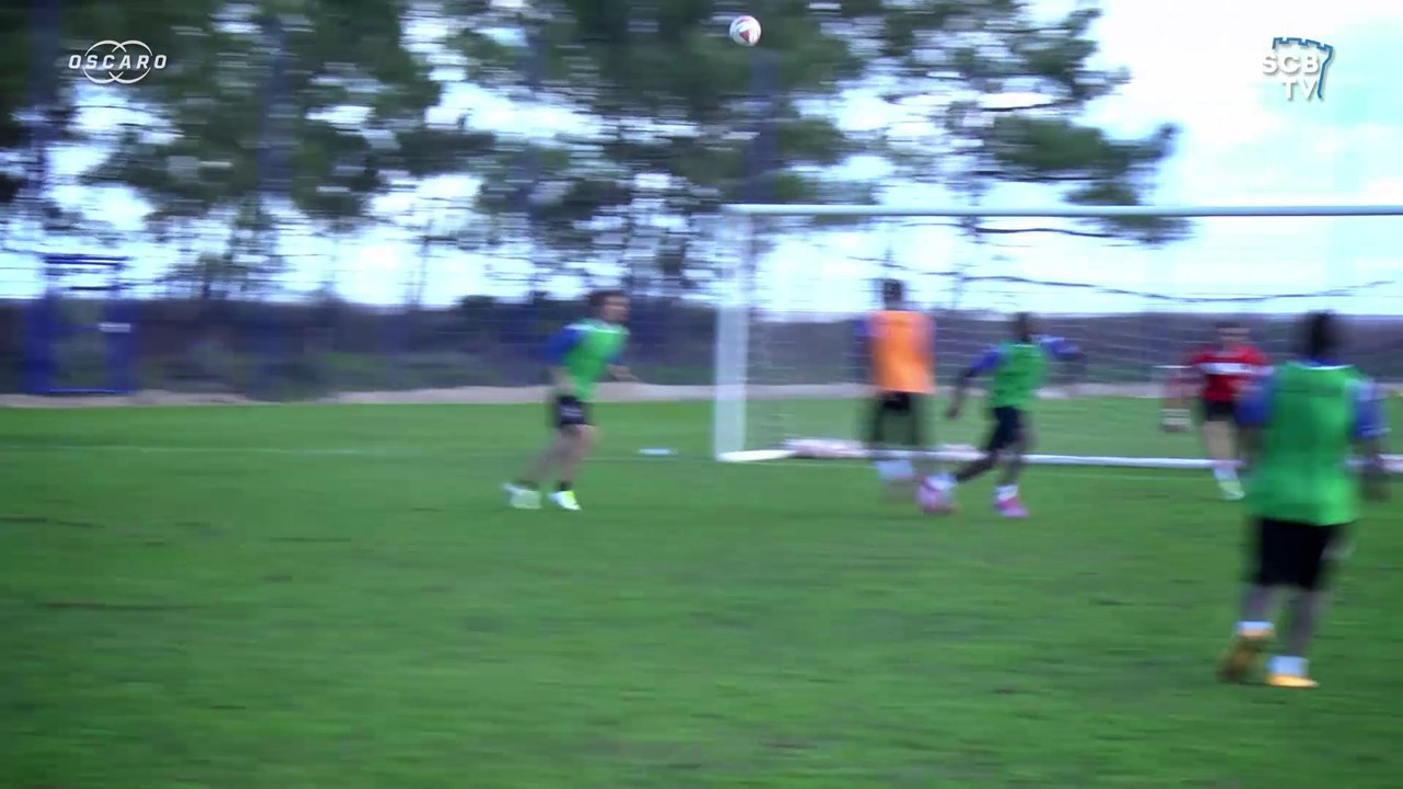 Entraînement SC Bastia : le ciseau de R. Boudebouz