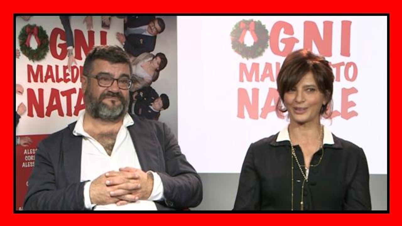 Ogni Maledetto Natale: Pannofino e Laura Morante intervista