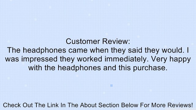 VW Routan VES Headphones DVD Headphones Headsets (Set of Two) 2006 2007 2008 2009 2010 2011 2012 2013 Review