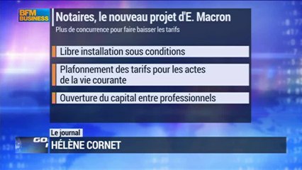 Notaires : Emmanuel Macron veut simplifier les règles d'installation