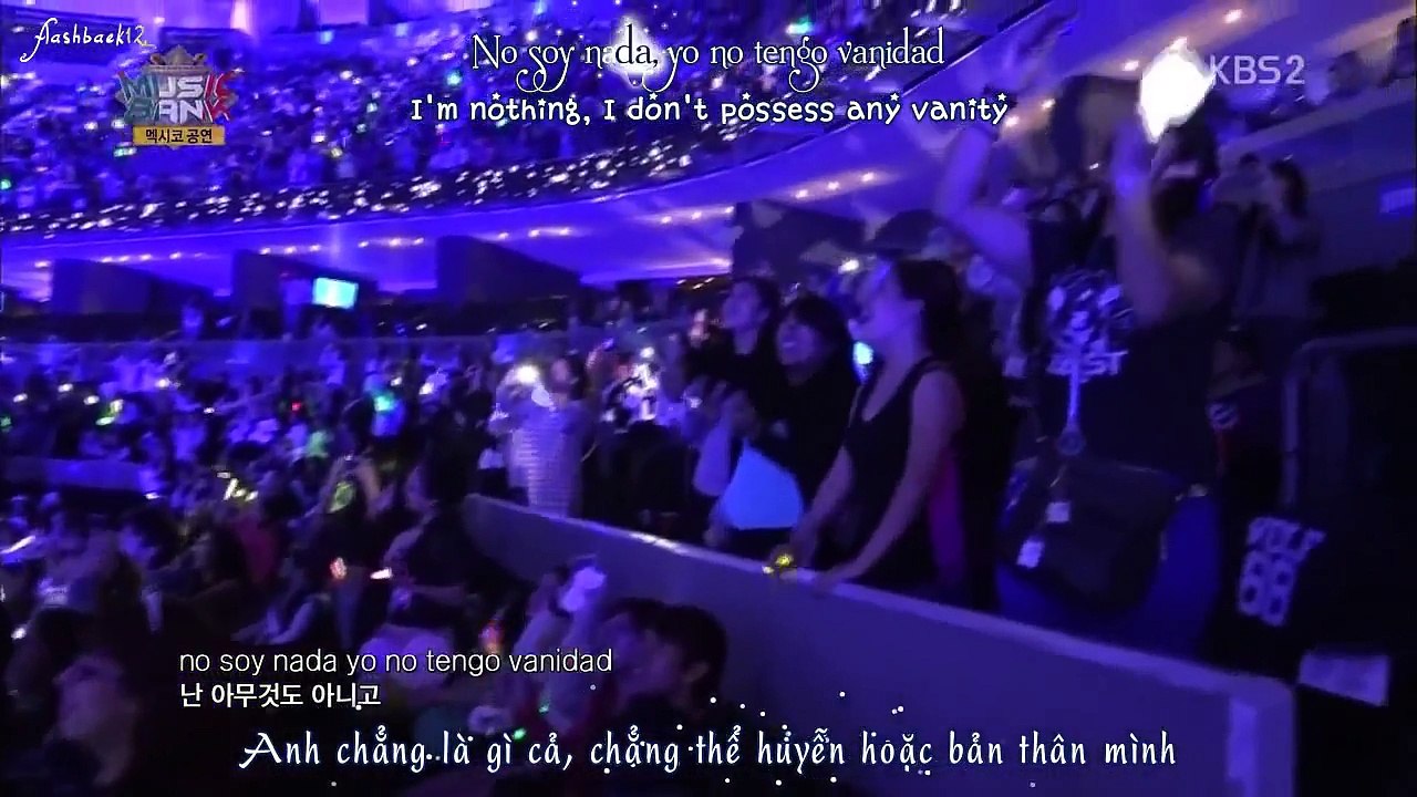 [Vietsub + Engsub + Kara] 141112 EXO-K - Sabor A Mi