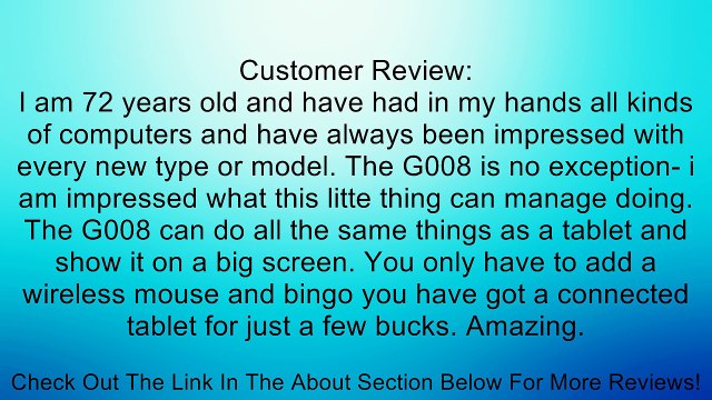 QIBOX� New! UG008 - Best mini PC with bluetooth wifi /w antenna ethernet & on/off button - Dual Core Rockchip RK3066 Cortex-A9 - Android 4.1