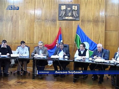 Veće Opštine Bor, 21. novembar 2014. (RTV Bor)