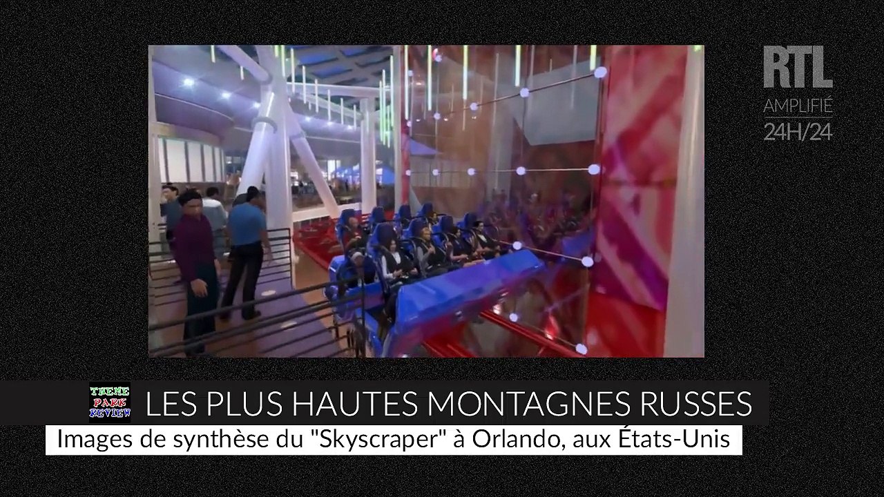 Les plus hautes montagnes russes du monde vont s'installer à Orlando