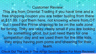 Royal Blue Pom Poms (1 Dozen) Review