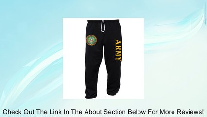 US United States ARMY Black Sweatpants Review