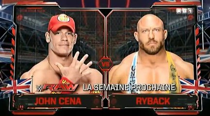 RTL9 RAW JOHN CENA VS RYBACK