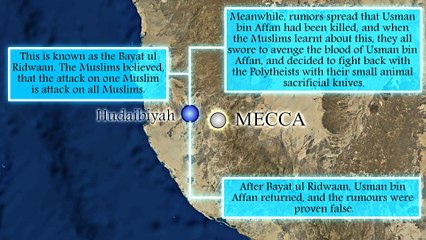 25 The Hudaibiyah Treaty, and its consequences