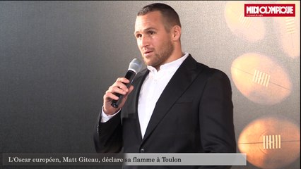 Matt Giteau déclare sa flamme à Toulon