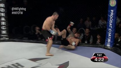 Fight Of The Week  TYLER JACKSON VS SHAWN FITZSIMMONS HK 39