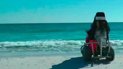 Une centenaire voit l'océan pour la première fois