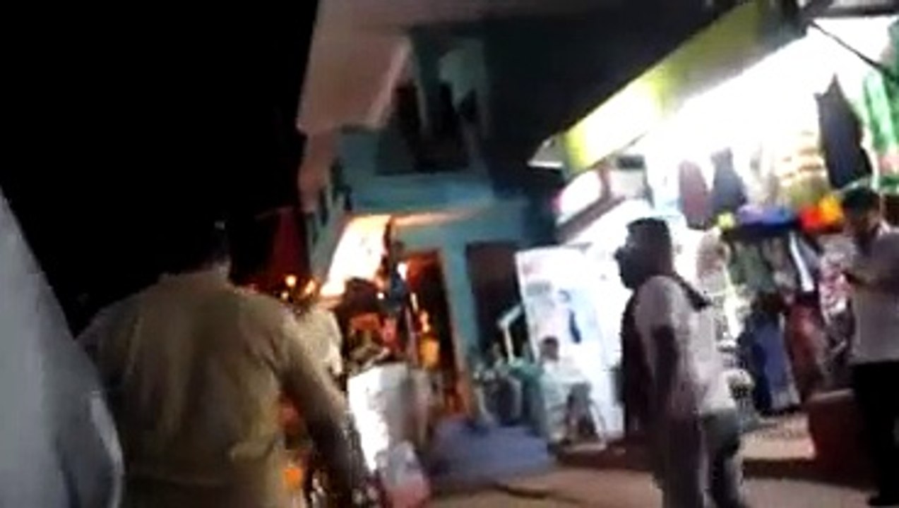 Baga Beach at night North Goa