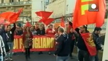 اعتراض کارگران ایتالیا به طرح اصلاح قانون کار