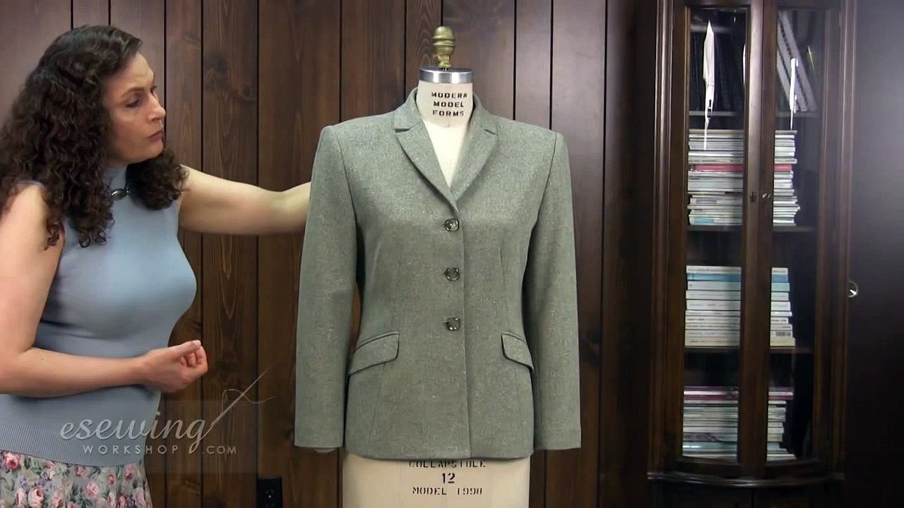Jacket Shoulder Alteration - First Fitting (Free Sample)