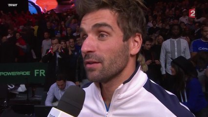 La réaction de Clément après le succès de Monfils