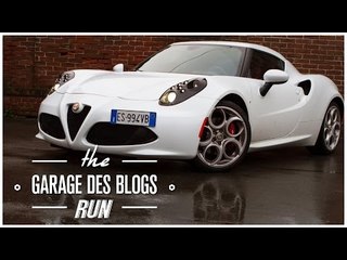 Alfa Romeo 4C sur route - les runs des Garagistes