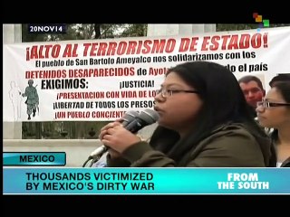 Thousands were victimized in Mexico's Dirty War