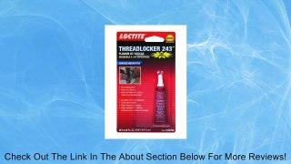 Loctite 1330799-6PK Blue Oil Resistant Threadlocker 243 - 6 ml Tube, (Pack of 6) Review