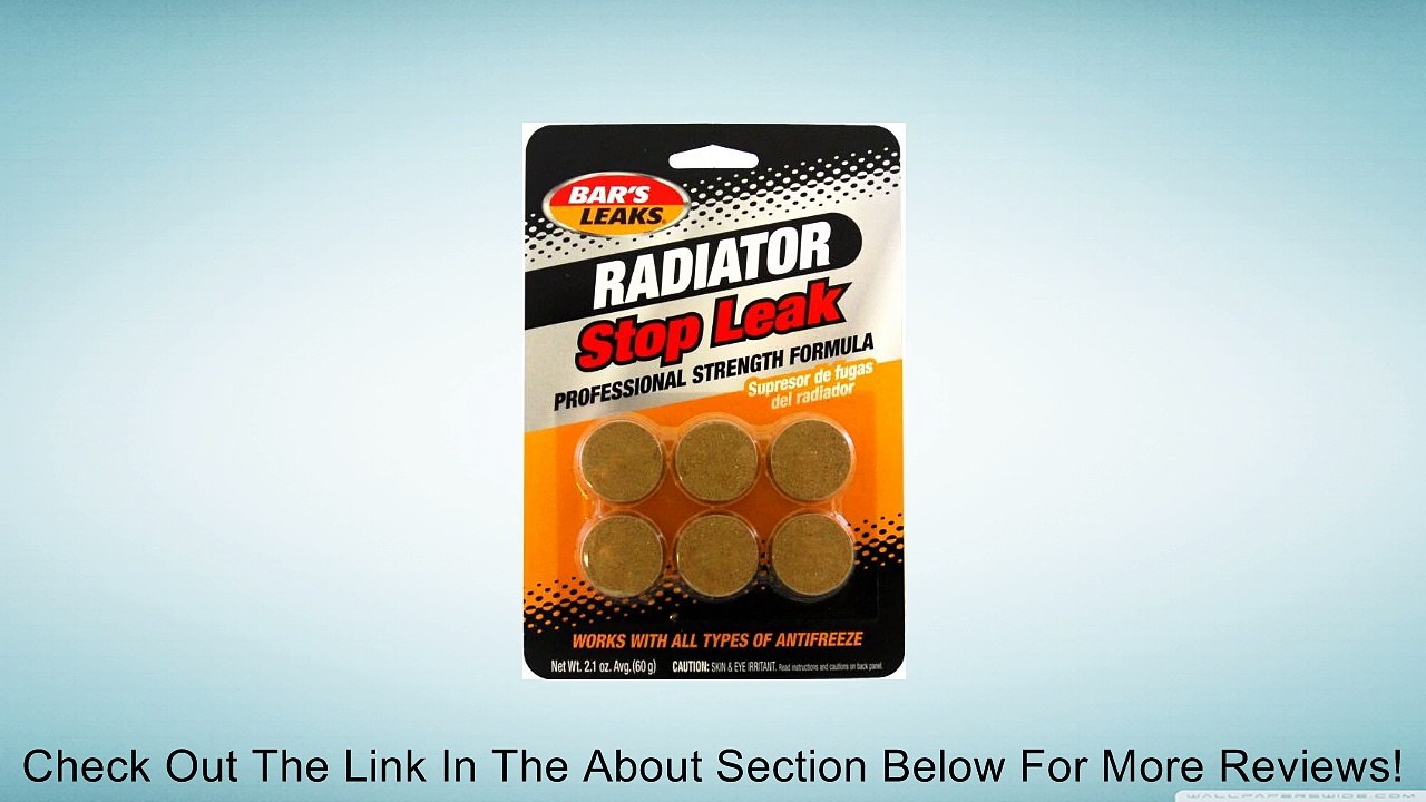 Bar's Leaks HDC-12PK Radiator Stop Leak Tablet - 2.1 oz., (Pack of 12) Review