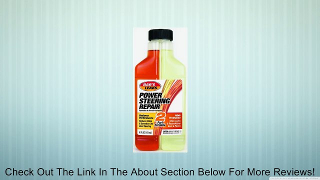 Bar's Leaks 1600-4PK Power Steering Repair - 16 oz., (Pack of 4) Review