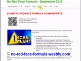 NO RED FACE FORMULA what is no red face formula]