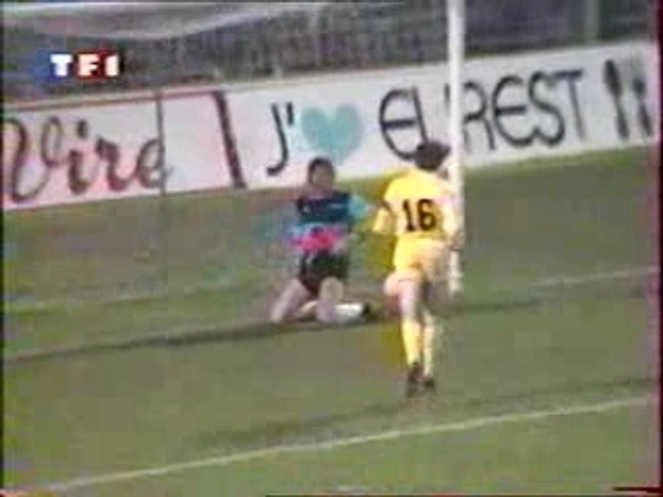 Caen but Rapide Michel Rio