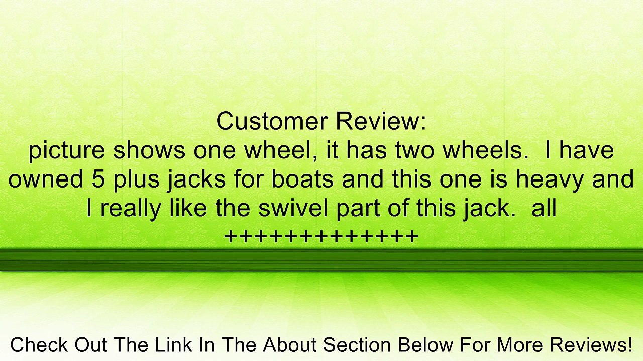 Pacific Rim MJ-1500BBX-DWL Ram Swivel Tongue Jack - 1500 lb. Load Capacity Review