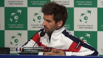 Coupe Davis - Clément fait le bilan de la 1ère journée