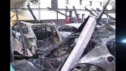 Таємнича пожежа знищила 12 розкішних авто