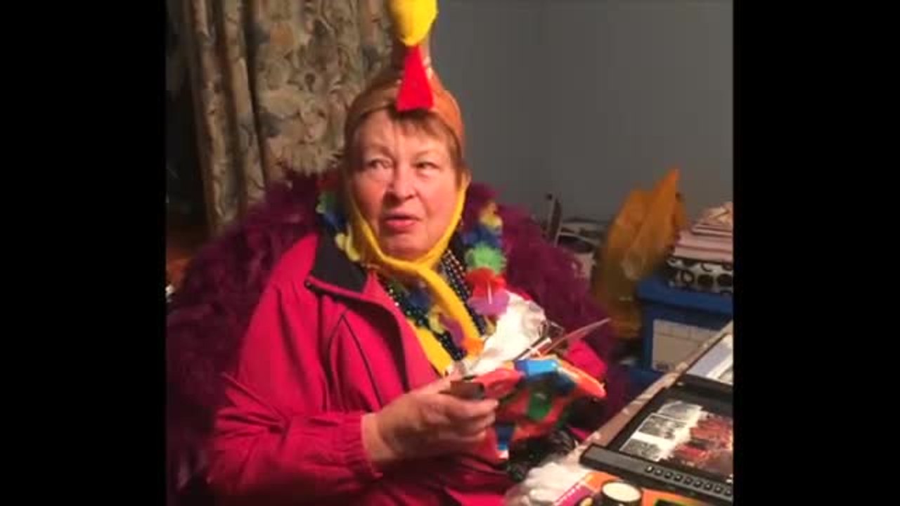 Grandma's priceless reaction to Macy's parade birthday gift