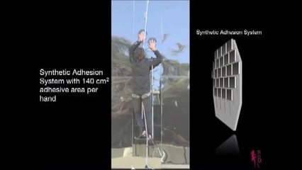 'Spiderman' Gloves Let You Climb a Glass Wall Like a Gecko
