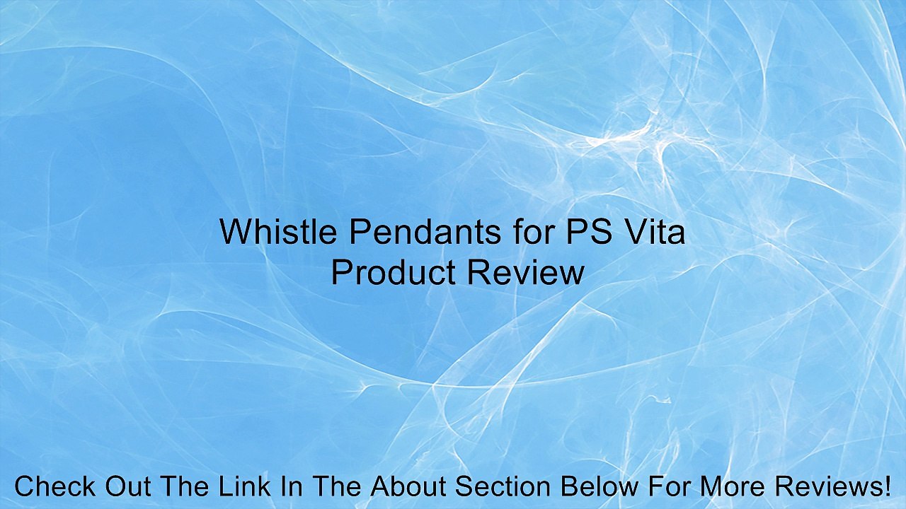 Whistle Pendants for PS Vita