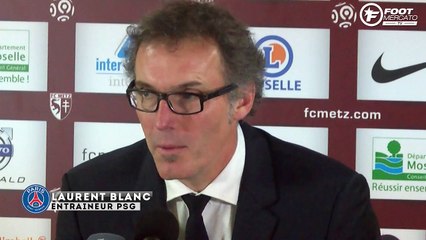 La réaction de Laurent Blanc après la victoire